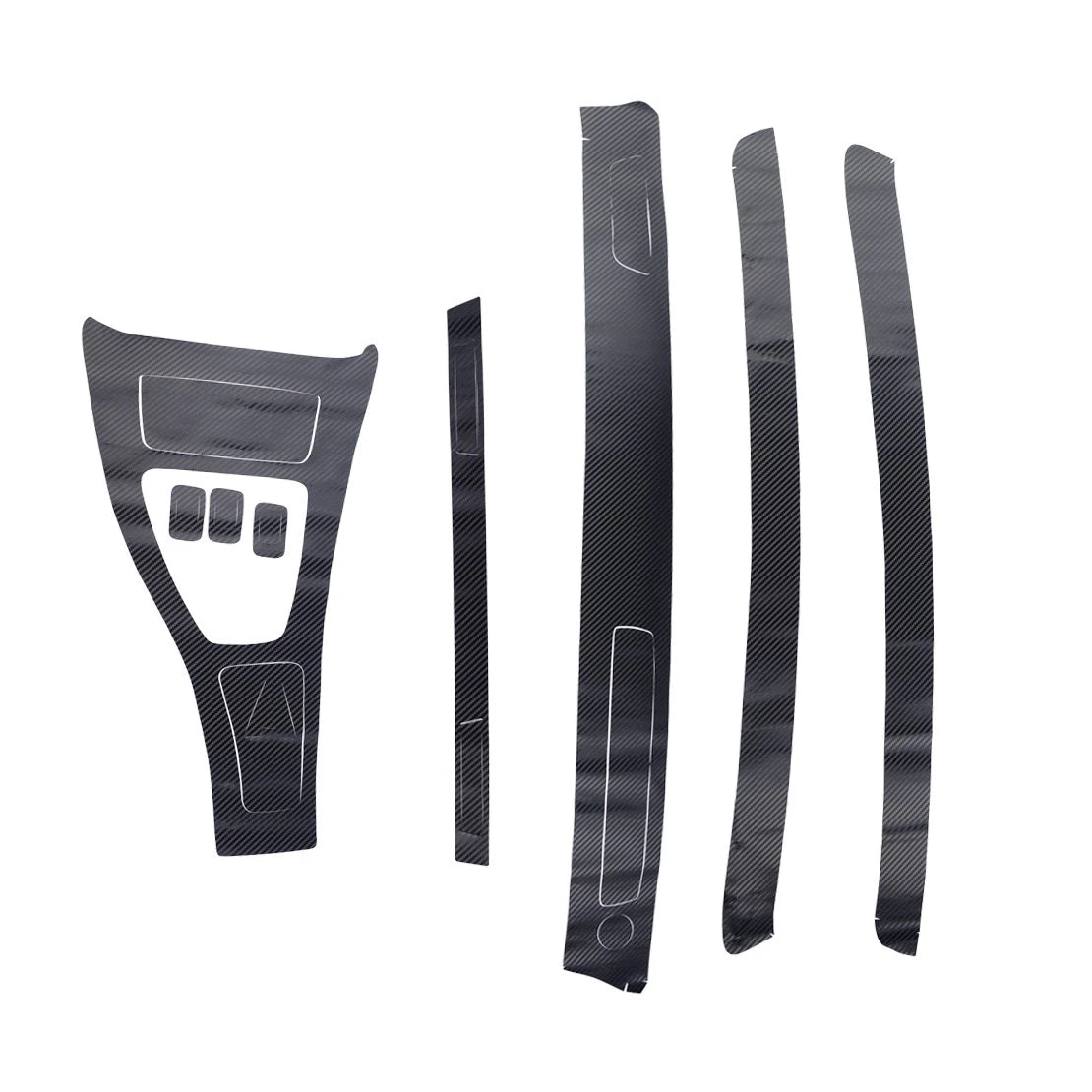 15 x Carbon Fiber Interior Vinyl Decals for BMW 3 Series E90 E92 E93 (2007-2013)