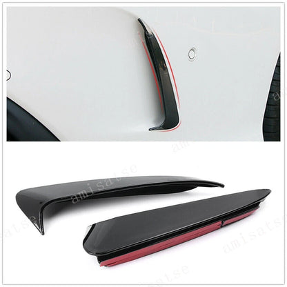 C63 Style Apron Spoiler Canard Trim for Benz W205 (2015-2021)