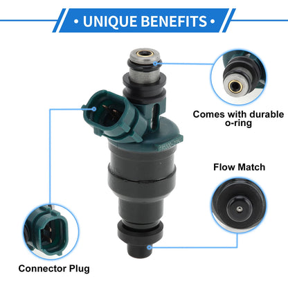 Fuel Injector for Suzuki Esteem 1.6L (1995-1997) 1 Pc Black