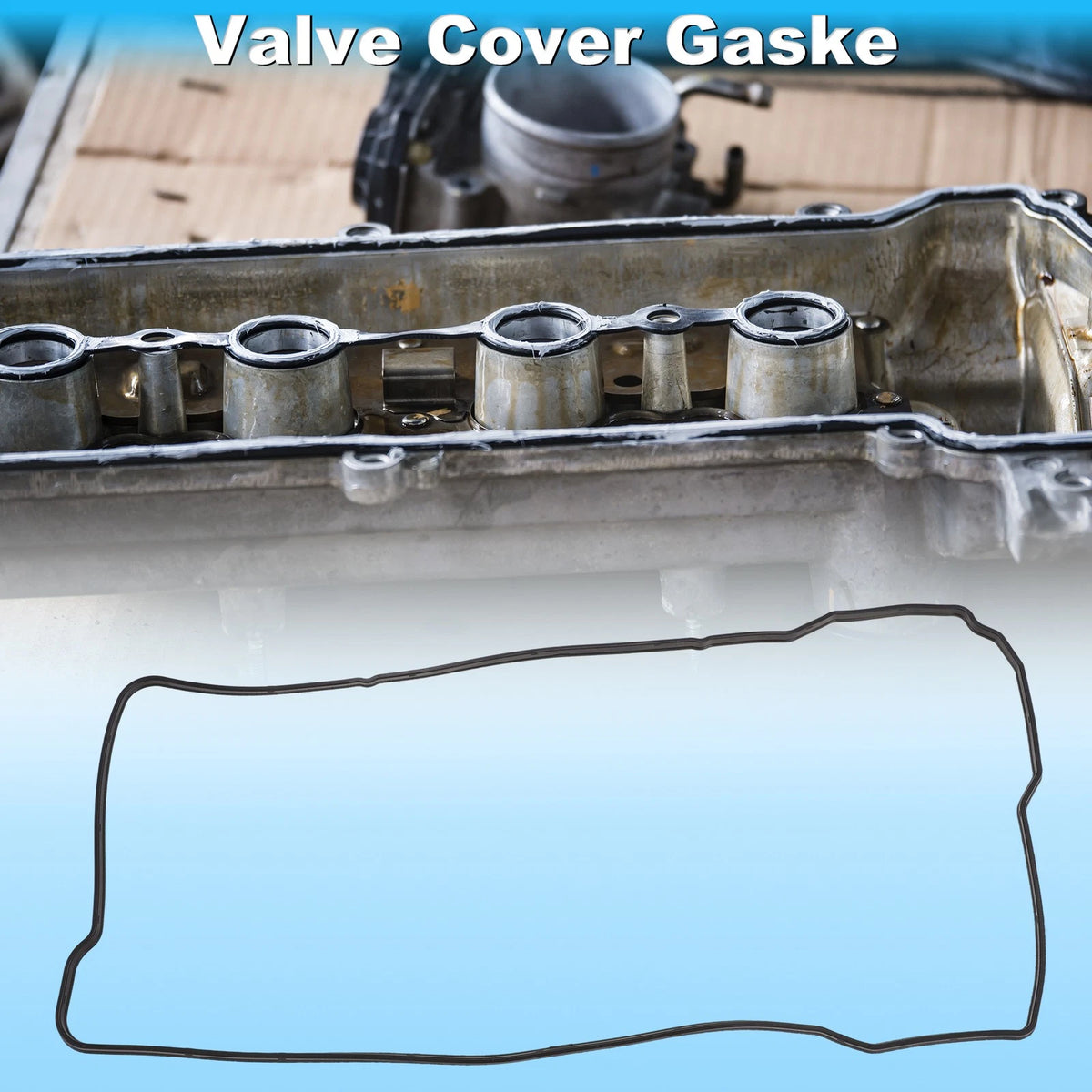 Nitrile Rubber Valve Cover Gasket for Toyota Corolla (2005-2006)