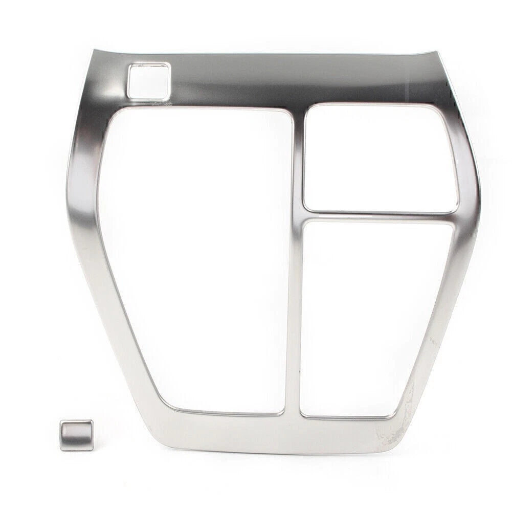 Gear Shift Knob Panel Cover Trim for Toyota RAV4 (2019-2020) Silver RHD