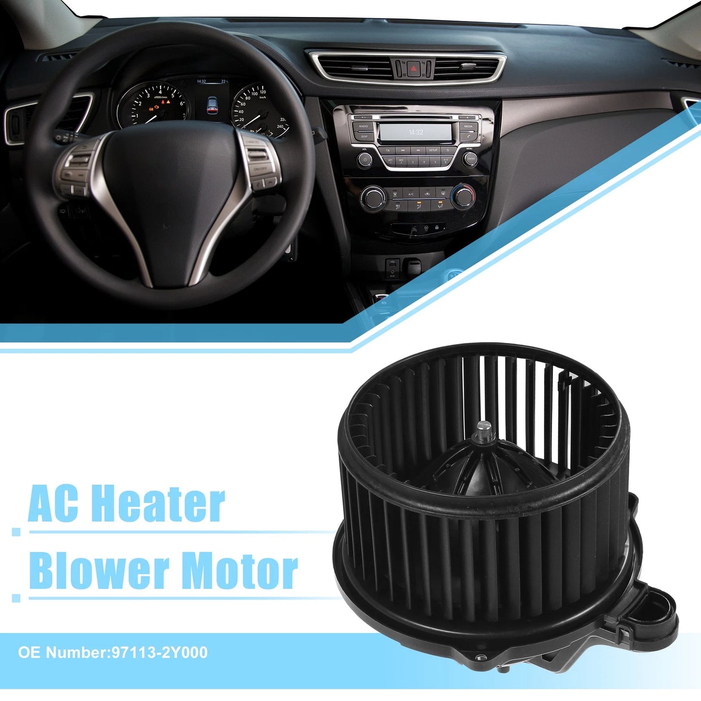 AC Heater Blower Motor Fan for Kia Optima Cadenza (2014-2016)