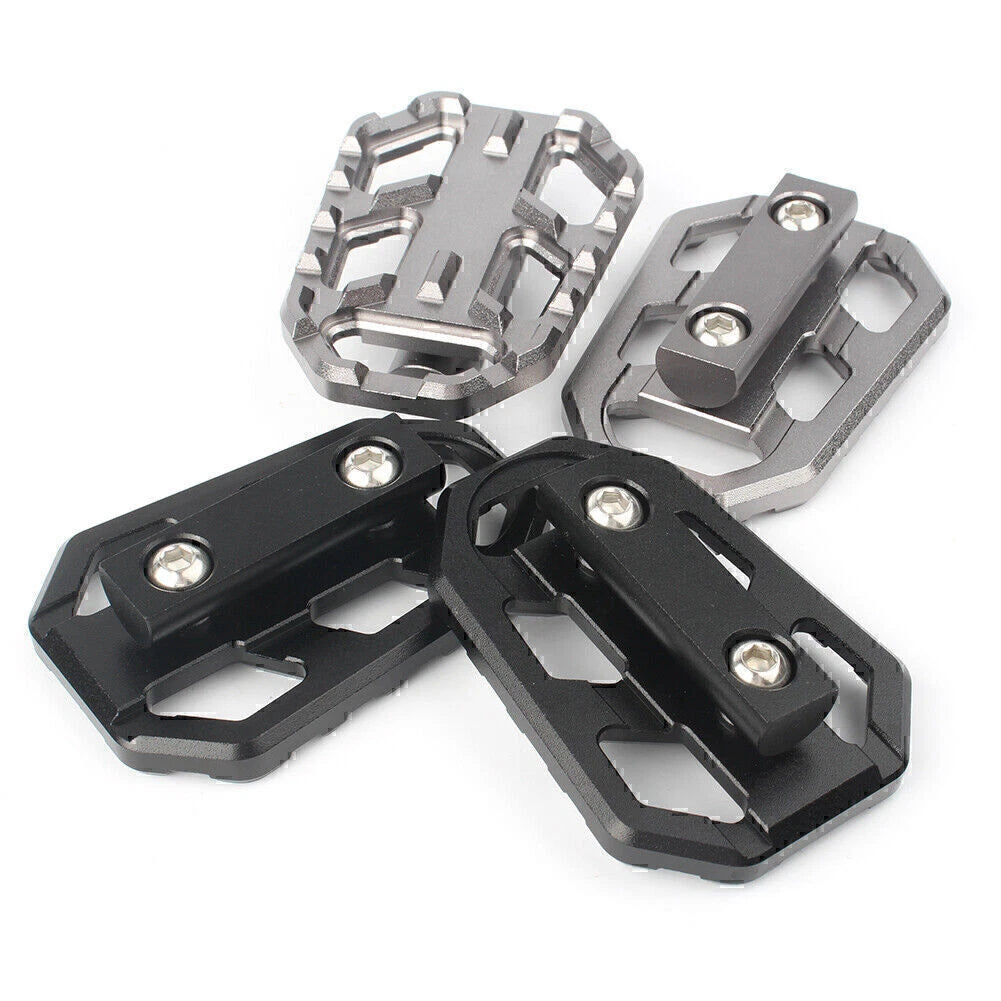 Black/Titanium Front Footpegs for BMW R Nine T Scrambler (2016-2017)