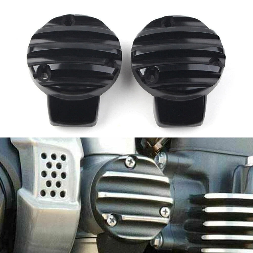 Black Throttle Body Covers Kit for Bobber (2017 - Present)