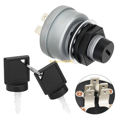 Ignition Switch w/ 2 Keys for Polaris Ranger 500 6x6 (1999–1999)