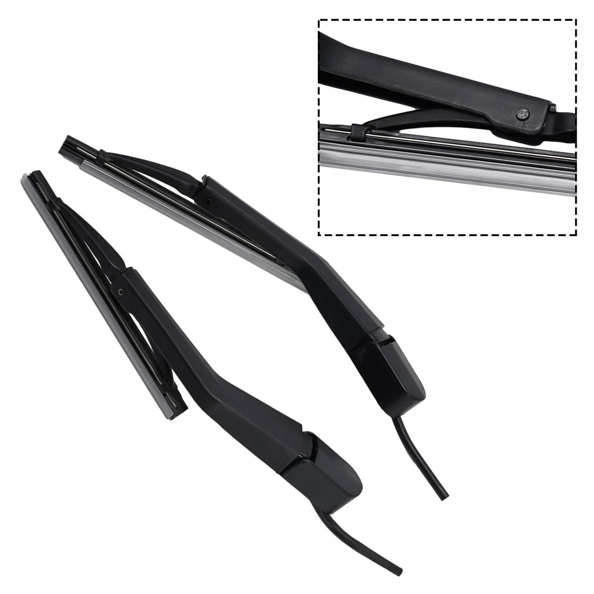 Headlight Wiper Blades 2 x for Mercedes W126 (1979–1991)