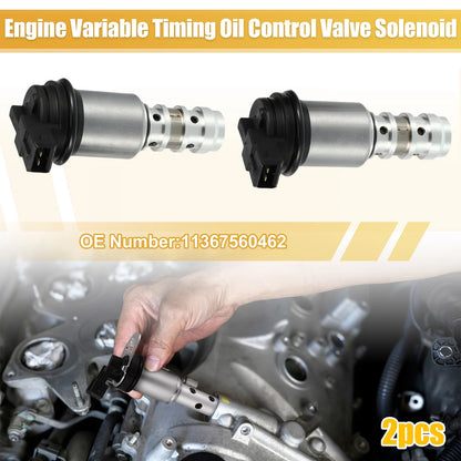2 x Variable Valve Timing Solenoids for BMW 550i 750i (2006-2013)