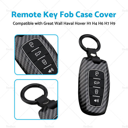 ABS Remote Key Fob Case Cover for Great Wall Haval Hover H1 H4 H6 H7 H9