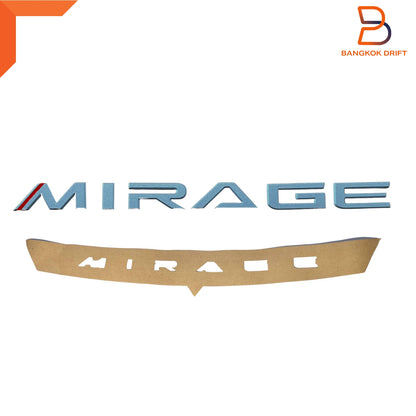 3D Acrylic Logo Emblem Badge for Mitsubishi Silver Mirage