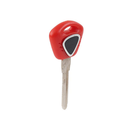 Uncut Blade Blank Key Replacement Red for Tiger 1050, Speed Triple 1050