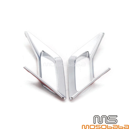 Chrome Front Fender Vent Trims for Honda Goldwing DCT Tour (2018-2023)