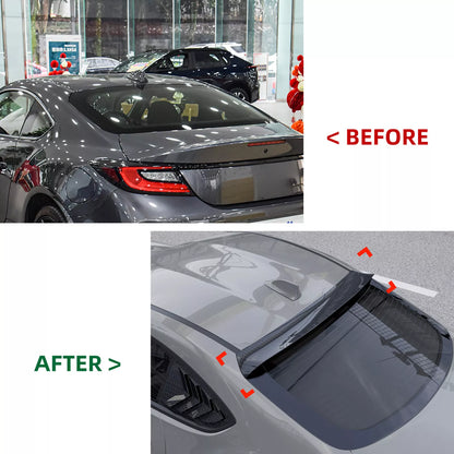 1x Gloss Black Rear Boot Spoiler Lip for Toyota GR86, Subaru BRZ (2022-2025)