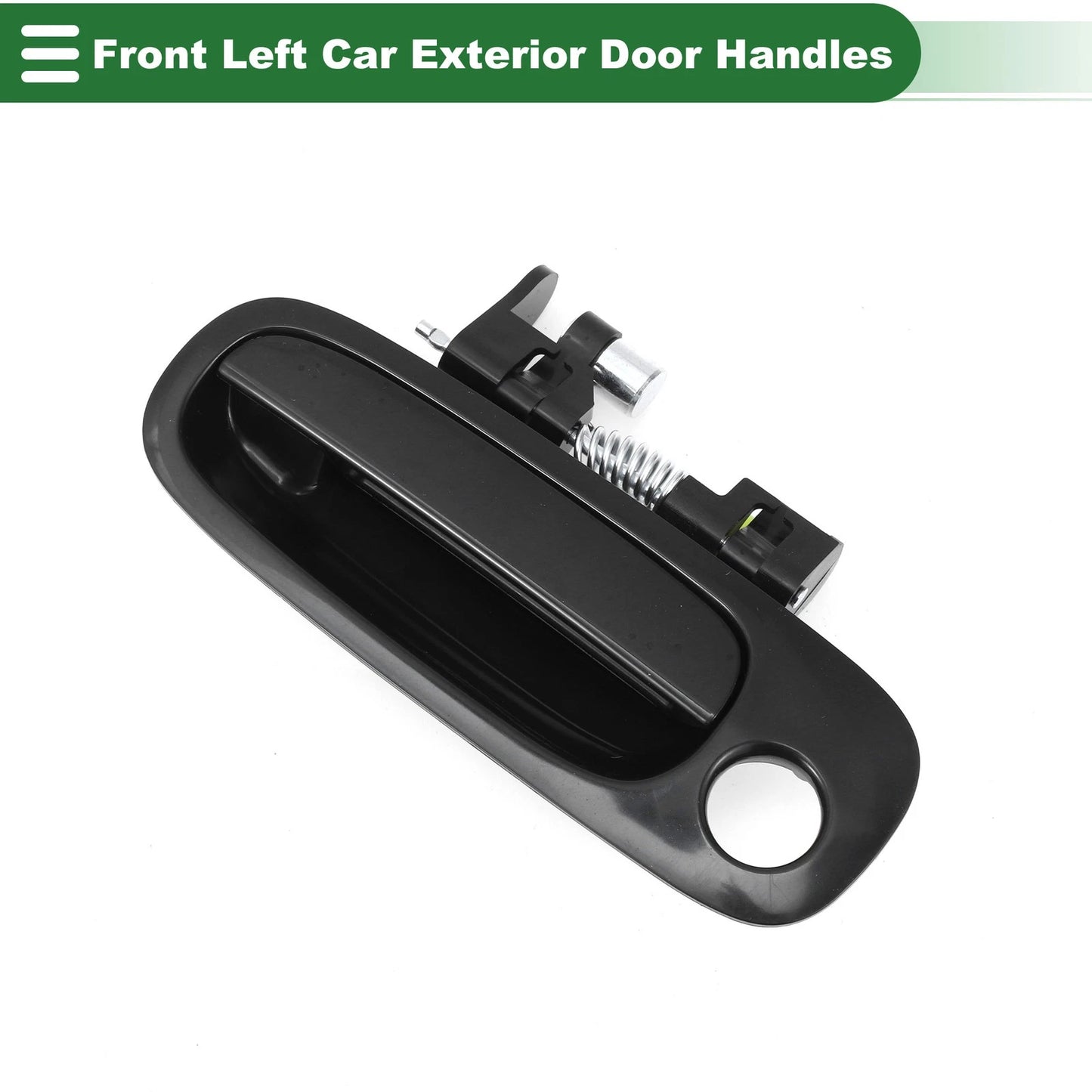 Front Left Exterior Door Handle for Toyota Corolla (1998-2002) Black