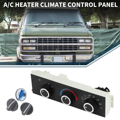 A/C Heater Climate Control Switch Replacement for Chevrolet Astro