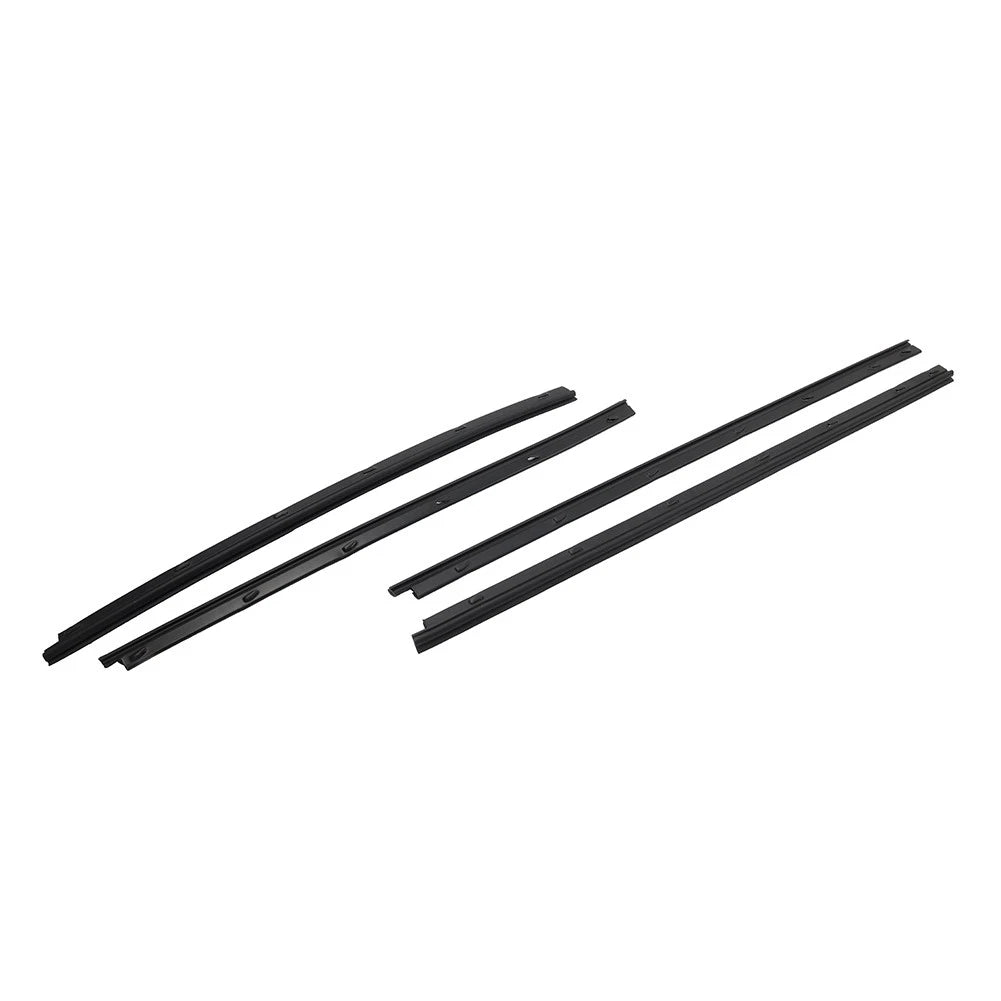 4pcs Inner Front Rear Door Belt Moulding for Toyota Hilux Vigo (2004-2014)