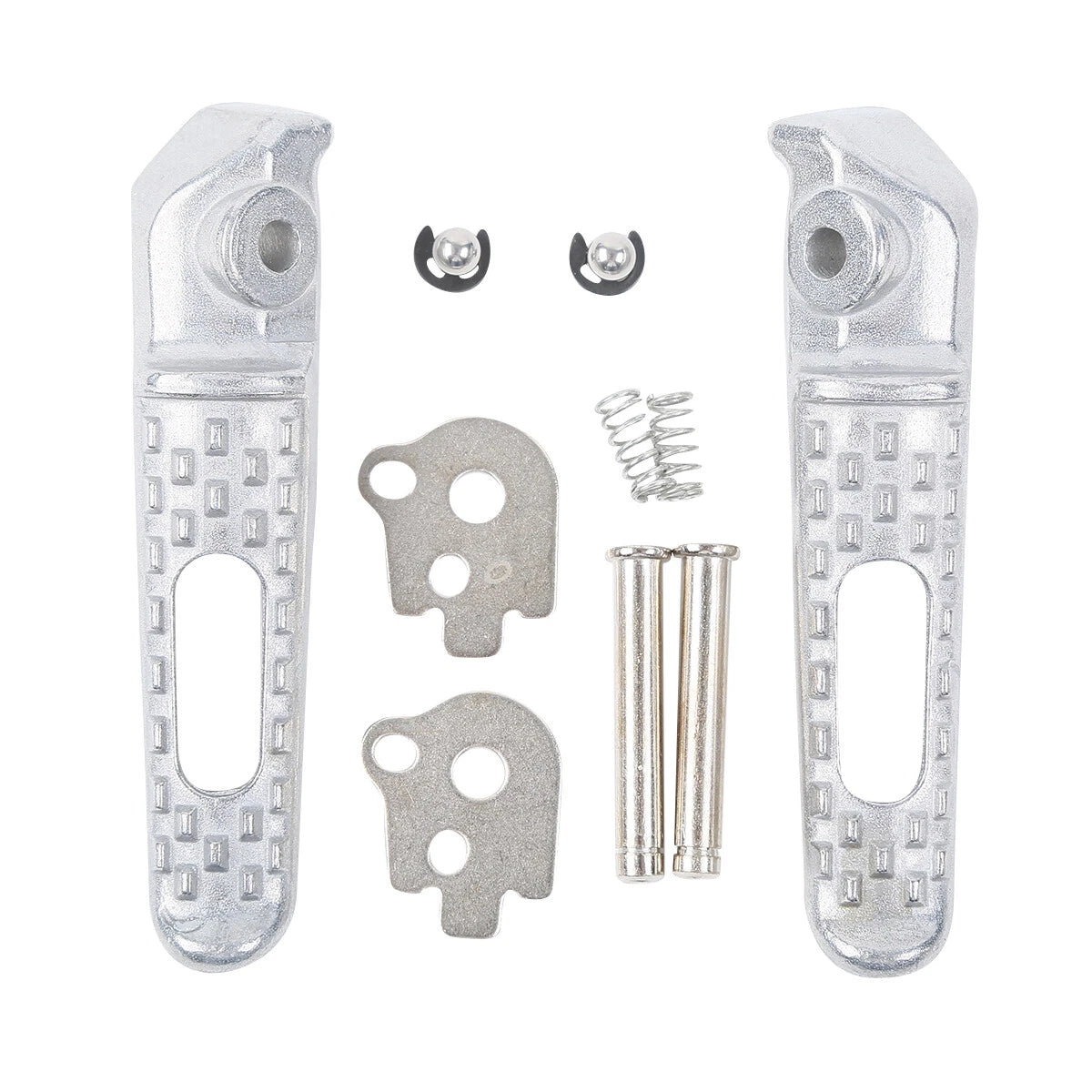 Rear Passenger Footrests Footpegs Bracket Set for Honda CBR600RR (2003-2004)
