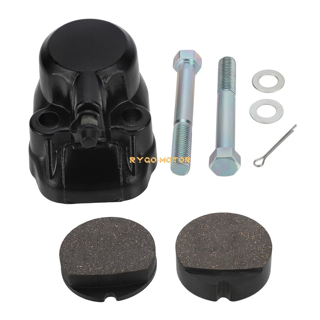 Front Brake Caliper Kit with Pads for Honda CB360 CB400F CB450 CB500 CB550 KFT