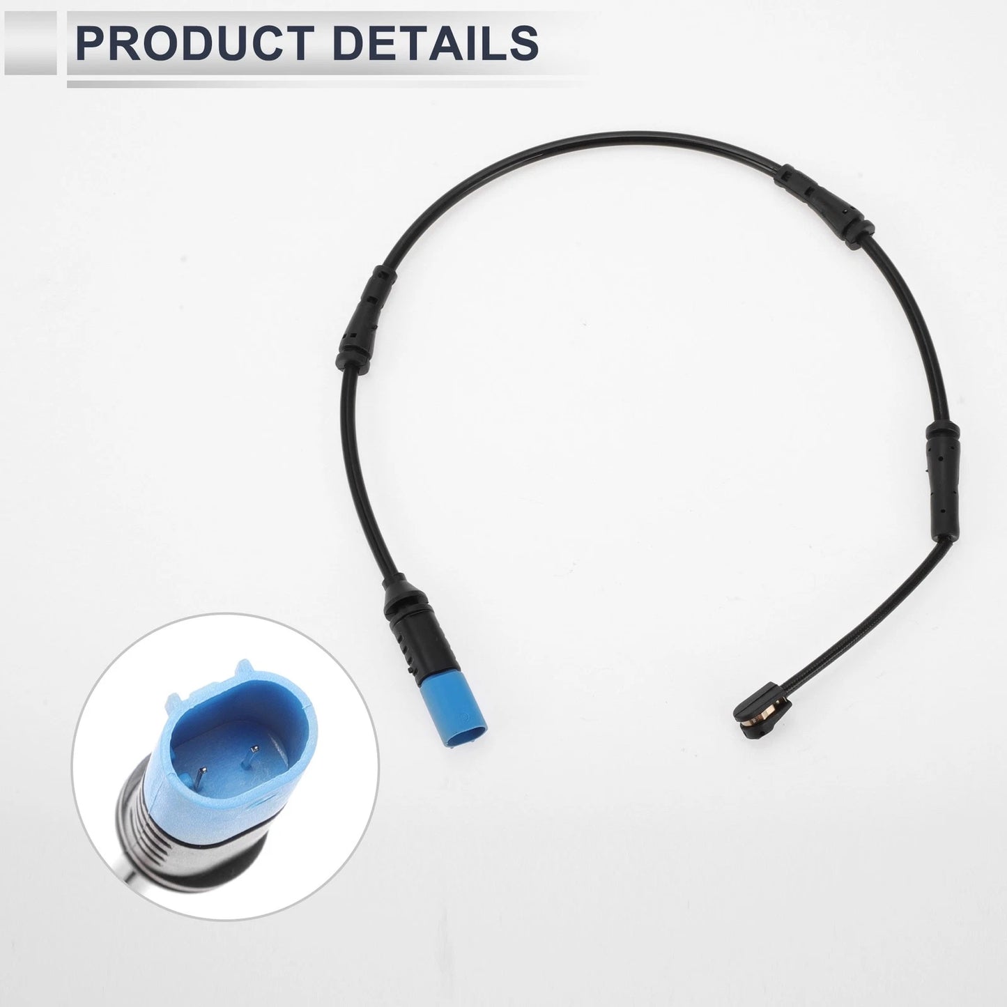 1pc Rear Brake Pad Wear Sensor for BMW M3 M4 (2021-2023) Black