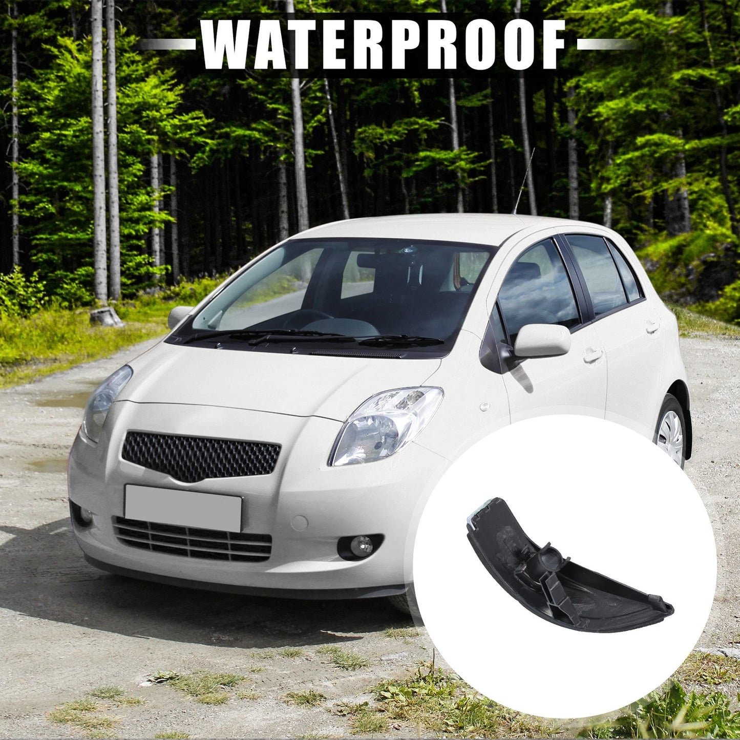 Right Rearview Mirror Turn Signal Lamp Housing for Toyota Yaris