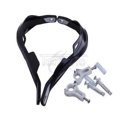 7/8" Black Brush Hand Guards for Honda Yamaha Suzuki Kawasaki Dirt Bikes ATV