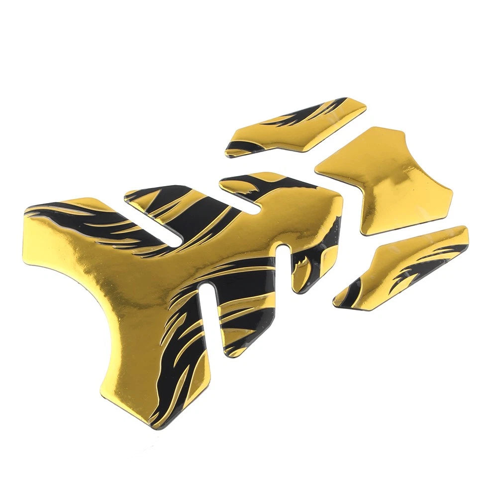 Motorcycle Tank Pad Gel Protector Fishbone Decal for Make & Model