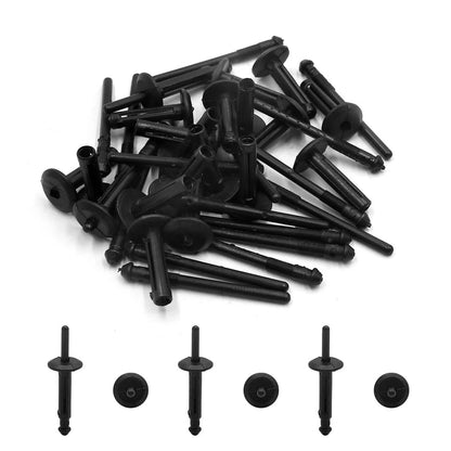 20x 5.5mm Car Panel Rivets Fasteners Bumper Clips for BMW