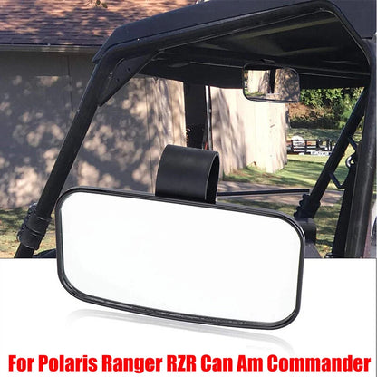 UTV Rear Center View Mirror for Polaris Ranger 500 570 XP S 900 XP 1000 (2017-2023)