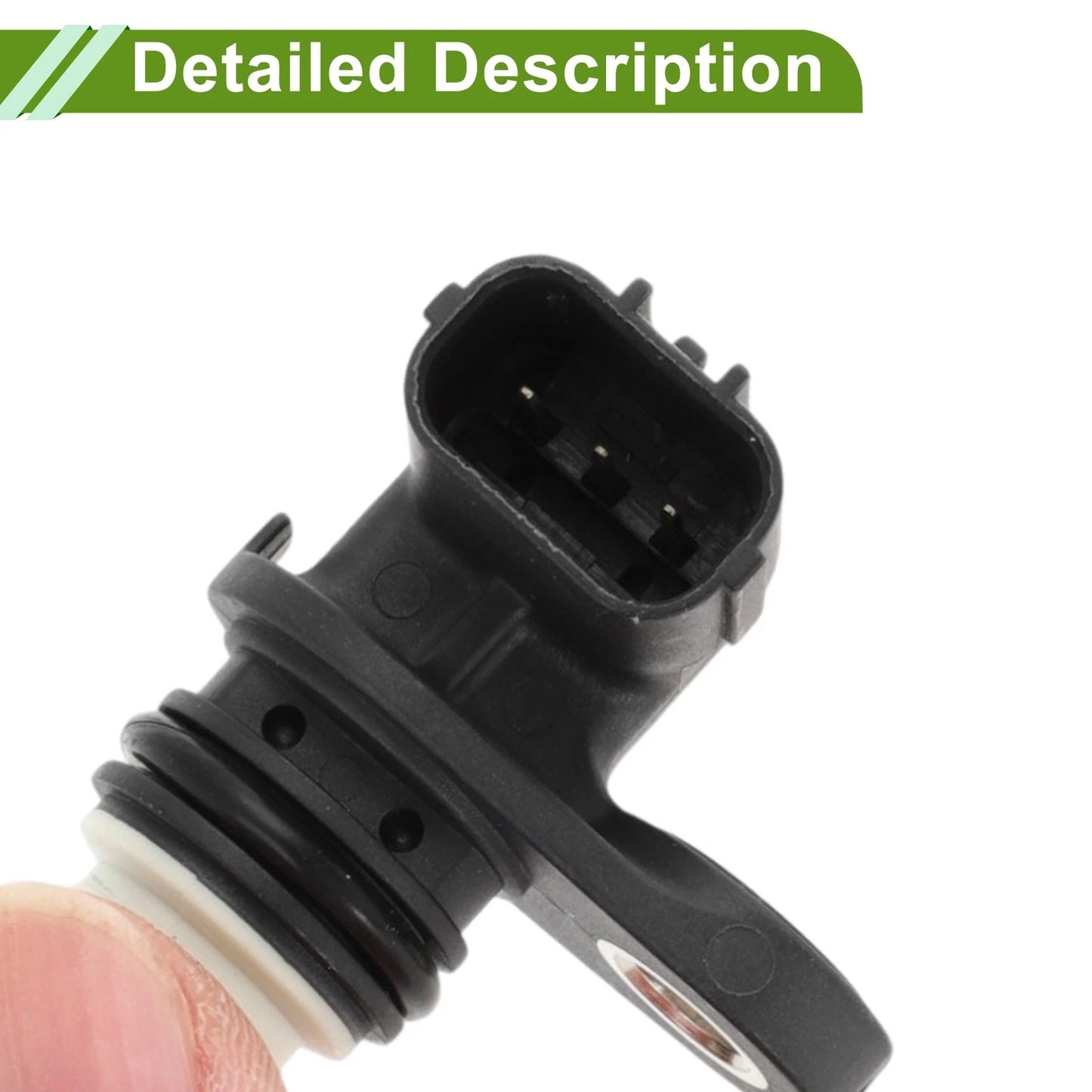 Crankshaft Position Sensor for Mazda CX-5 2.5 (2017-2023) 1 Pc Black