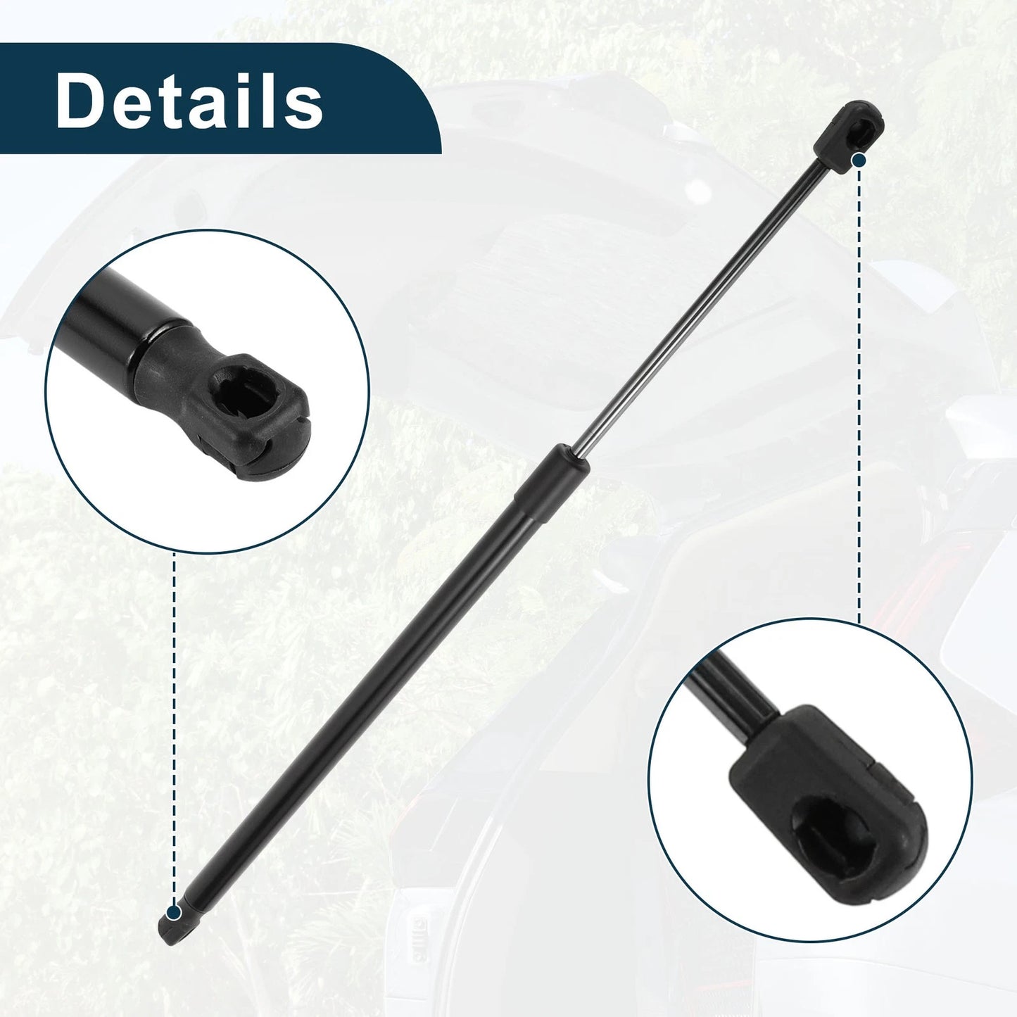 Rear Hatch Lift Supports for Jeep Compass (2007-2017) - Gas Springs (2 x)