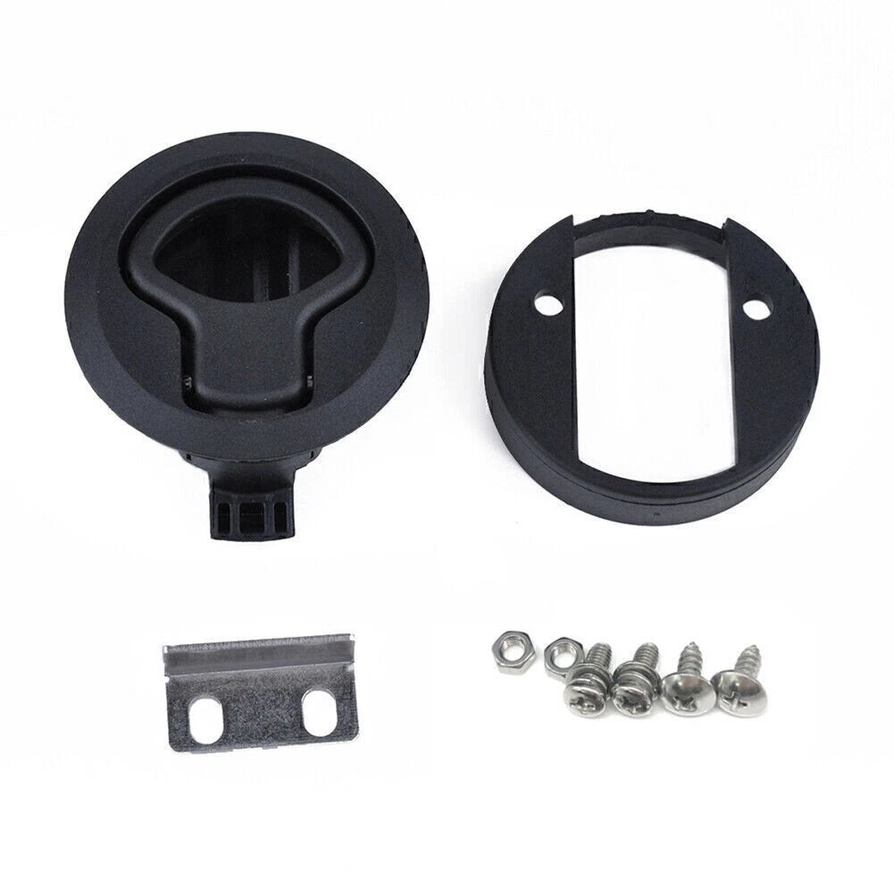 2" Flush Pull Slam Latch for Boat Deck Hatch Door (No Lock Core)