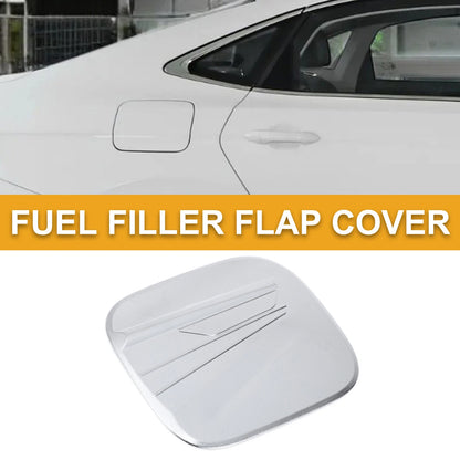 Fuel Tank Door Cap for Toyota Highlander (2022-2025) Chrome Silver Tone