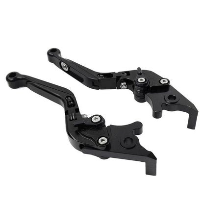 Black CNC Extendable Brake Clutch Levers for BMW S1000XR (2015-2021)