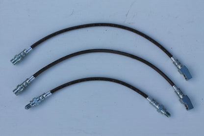 Braided Brake Hose Set (3) for Ford Cortina TE TF