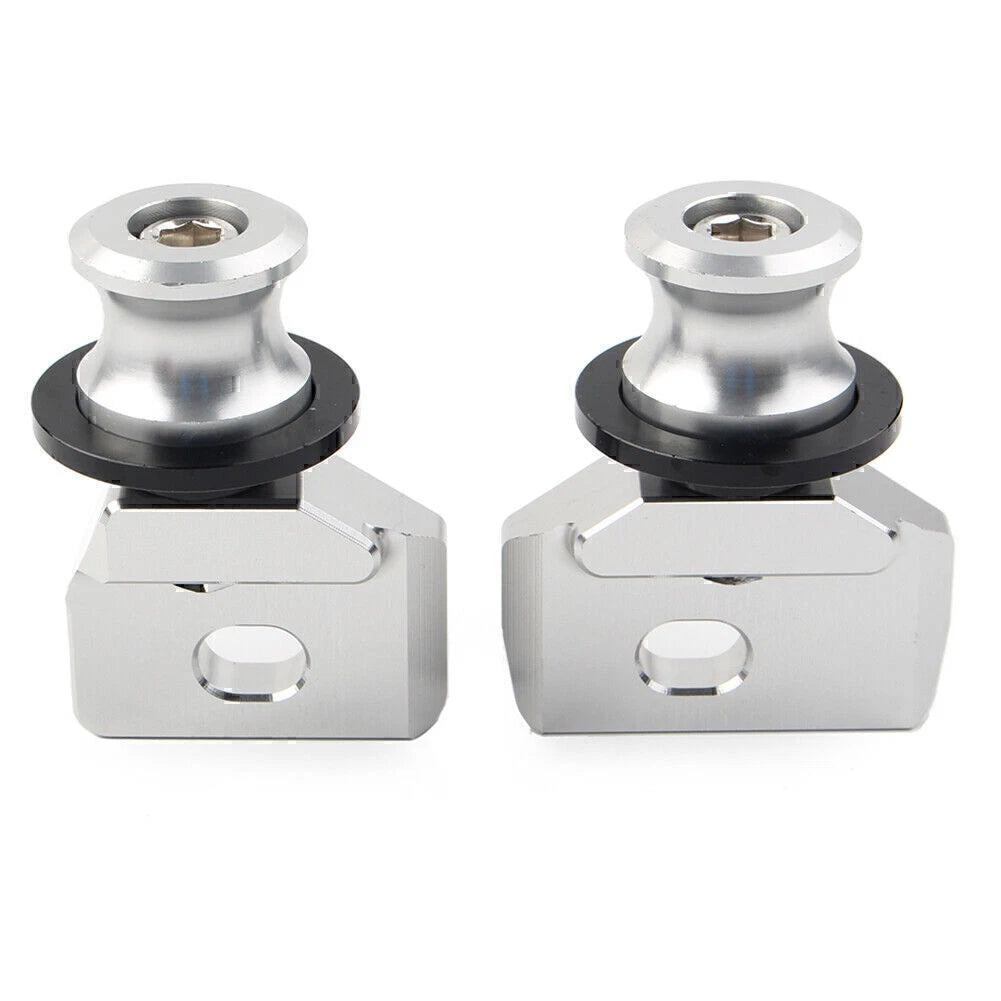 Silver Moto Chain Adjustment Bracket Screws for Honda CB650R (2019-2023)