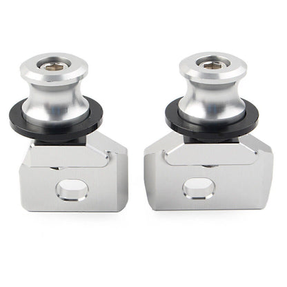 Silver Moto Chain Adjustment Bracket Screws for Honda CB650R (2019-2023)