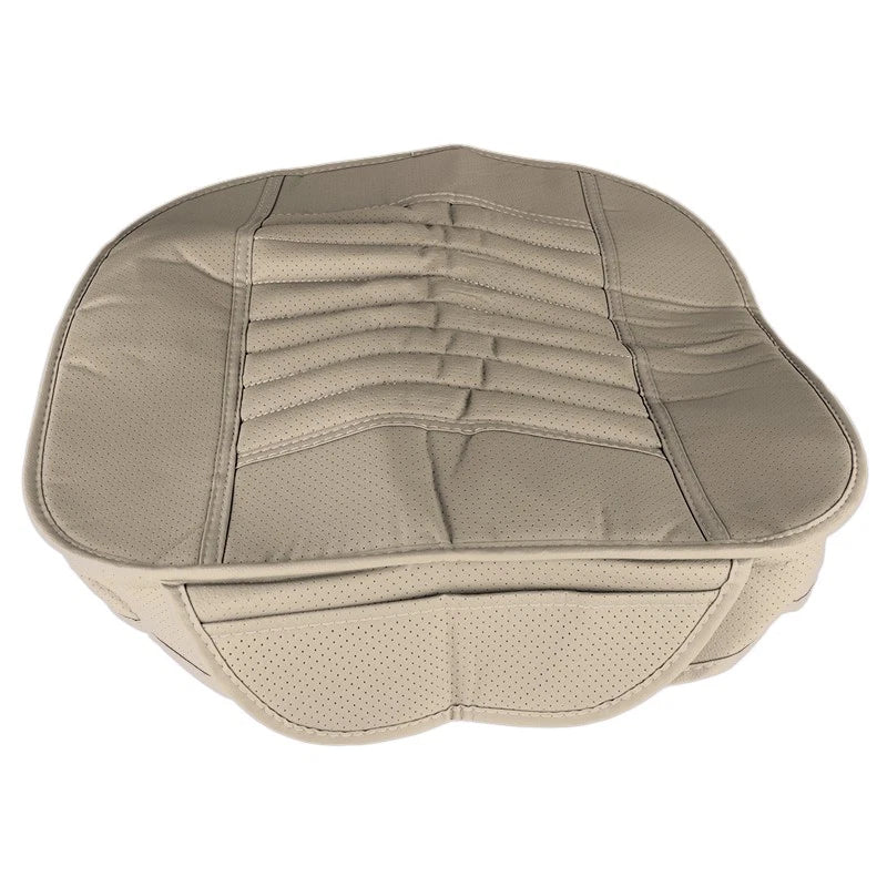 Beige PU Car Front Seat Mat Cushion for Universal Fit (2023)