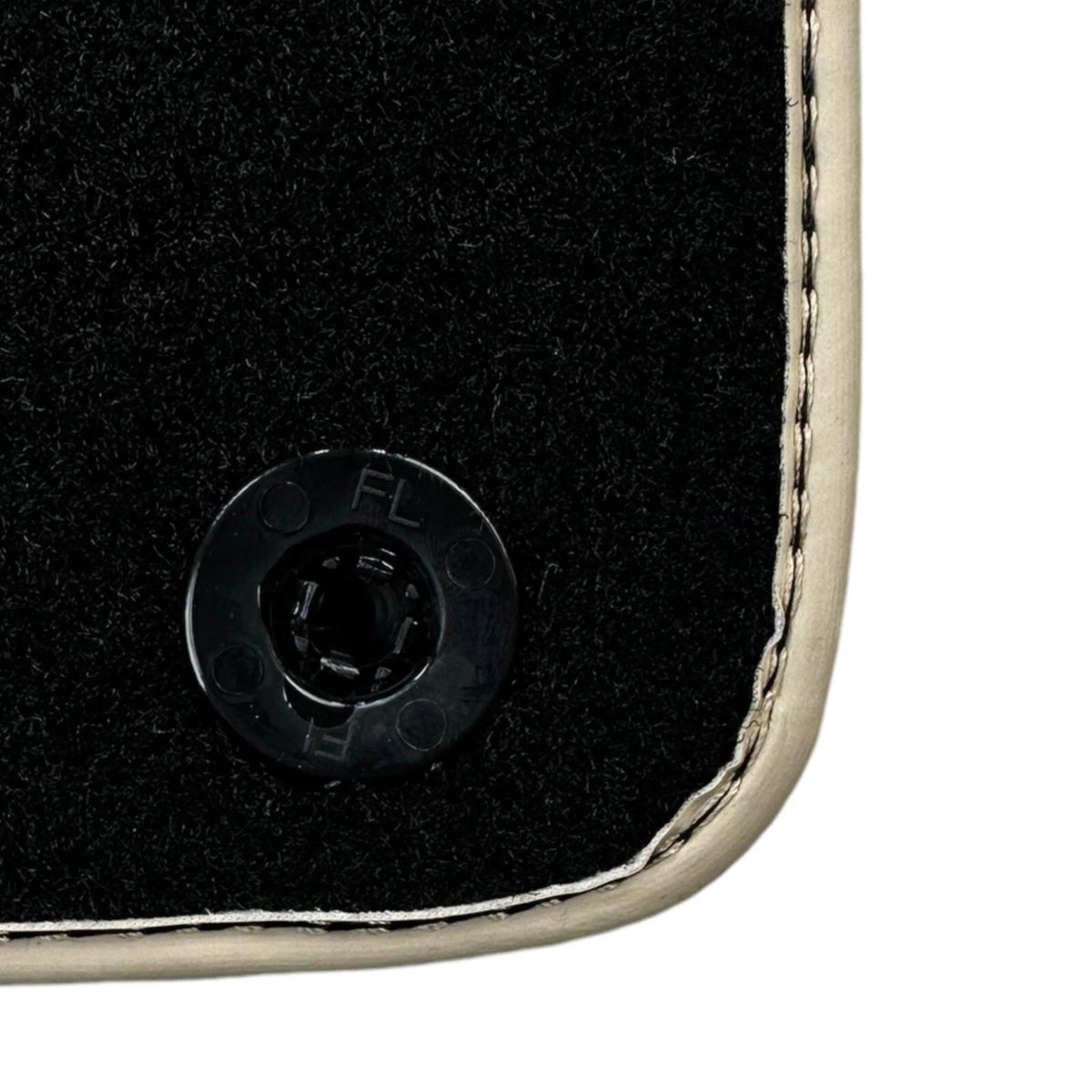 Leather Floor Mats for Ferrari California T (2015-2018) - Beige Trim