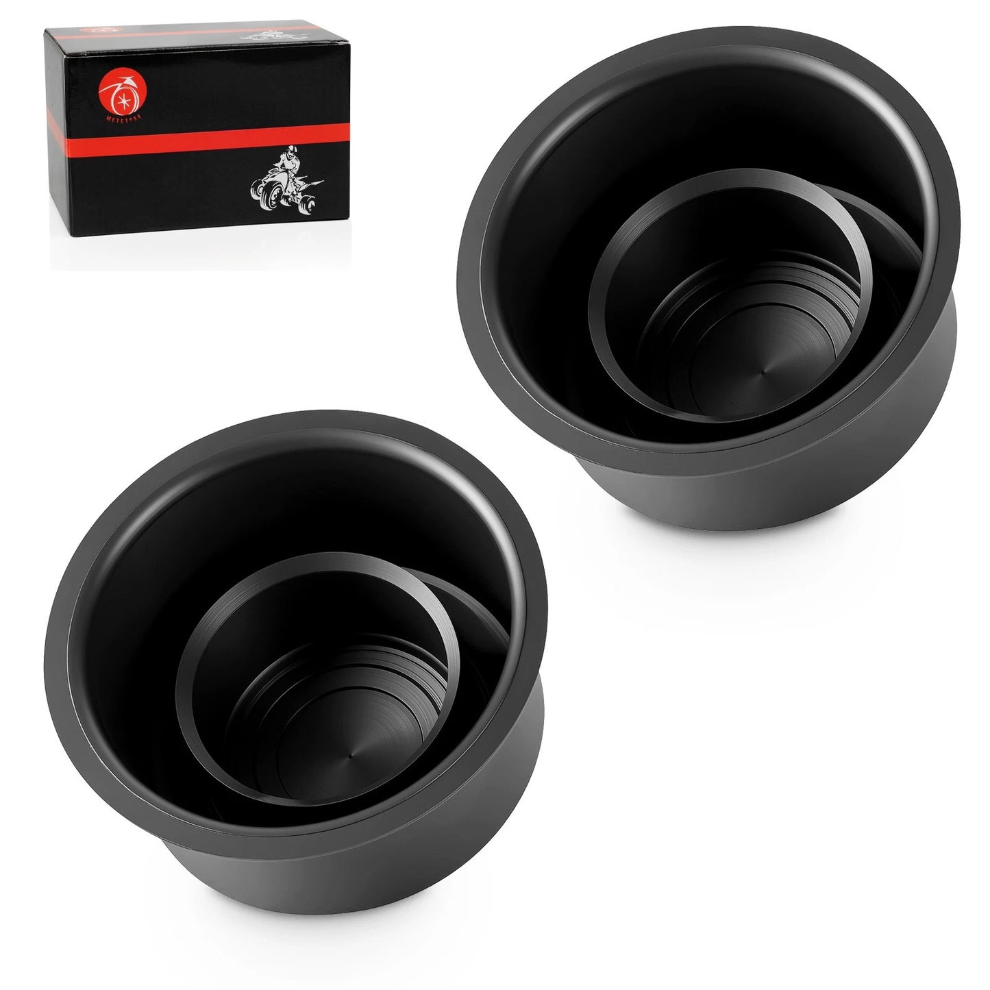 2 Front/Rear Wheel Cap for Yamaha Big Bear 400/Grizzly 350/450