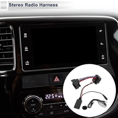Stereo Radio Harness for Ford - 16 Pin Microphone Handsfree Car