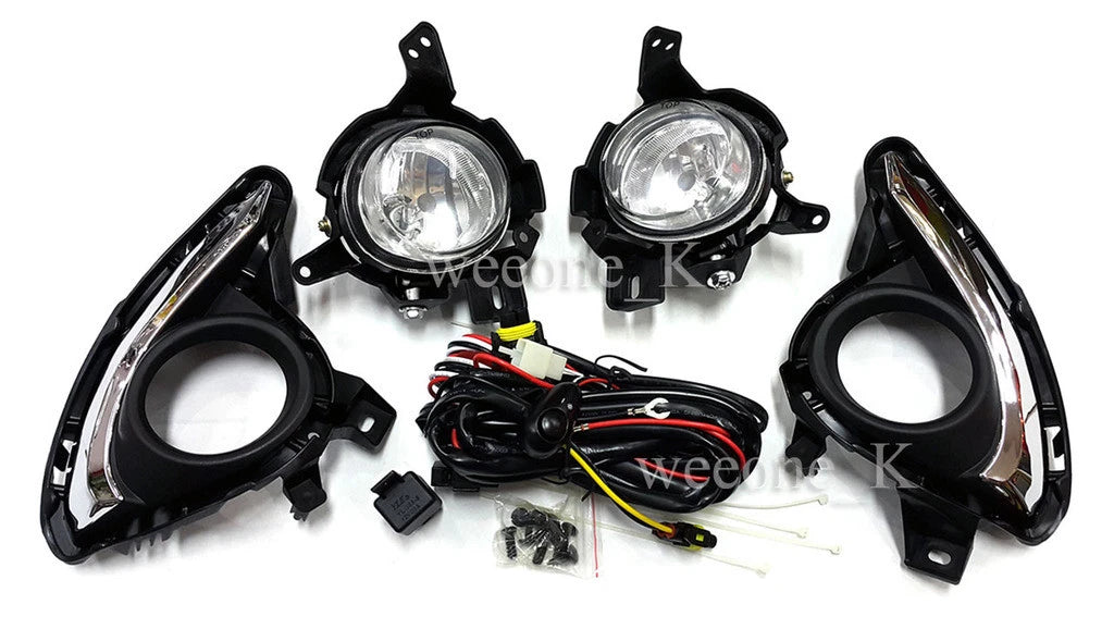 Spot Fog Light Lamp Kit for Mazda2 Demio 5DR Hatchback (2014-2015)