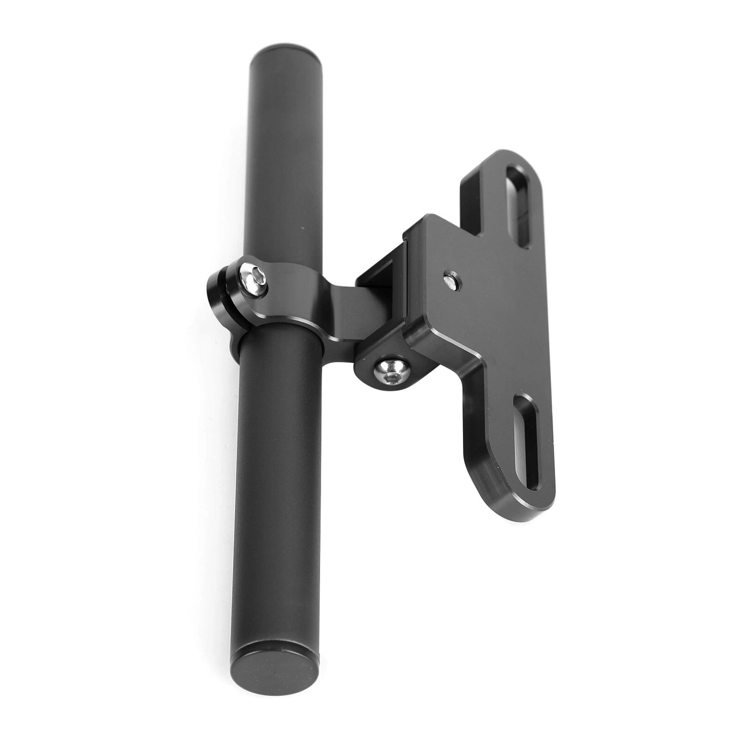 22mm CNC Black Extension Mount Phone Holder for Motorcycle AH