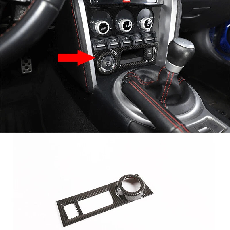 14 Pcs Carbon Fiber Trim Cover Set for Toyota GT86/FR-S/BRZ (2012–2021)