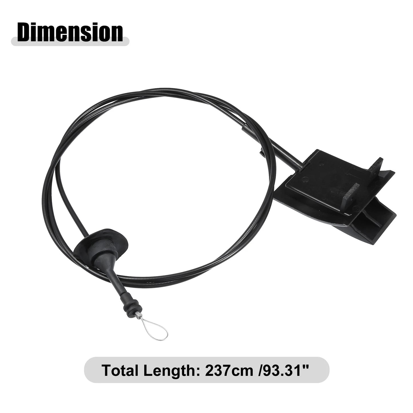 Front Hood Latch Release Cable for Ford F350 (1992-1997)