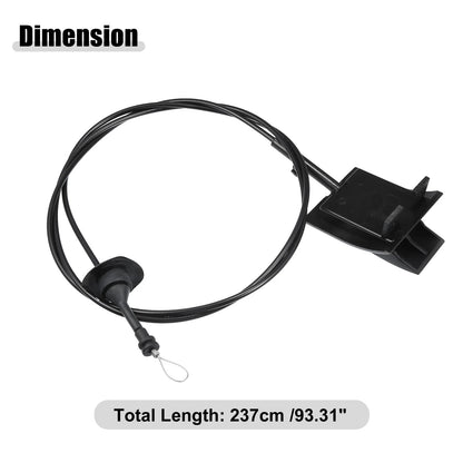 Front Hood Latch Release Cable for Ford F350 (1992-1997)