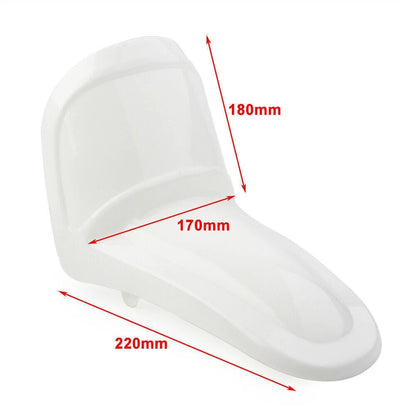 White Front Fender Cover Mudguard for Yamaha PW50 Y-Zinger 50