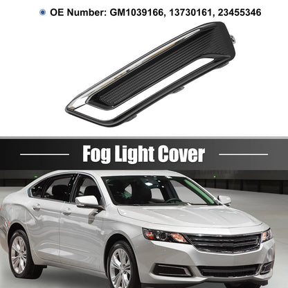 Front Right Passenger Side Fog Light Grille Cover for Chevy Impala