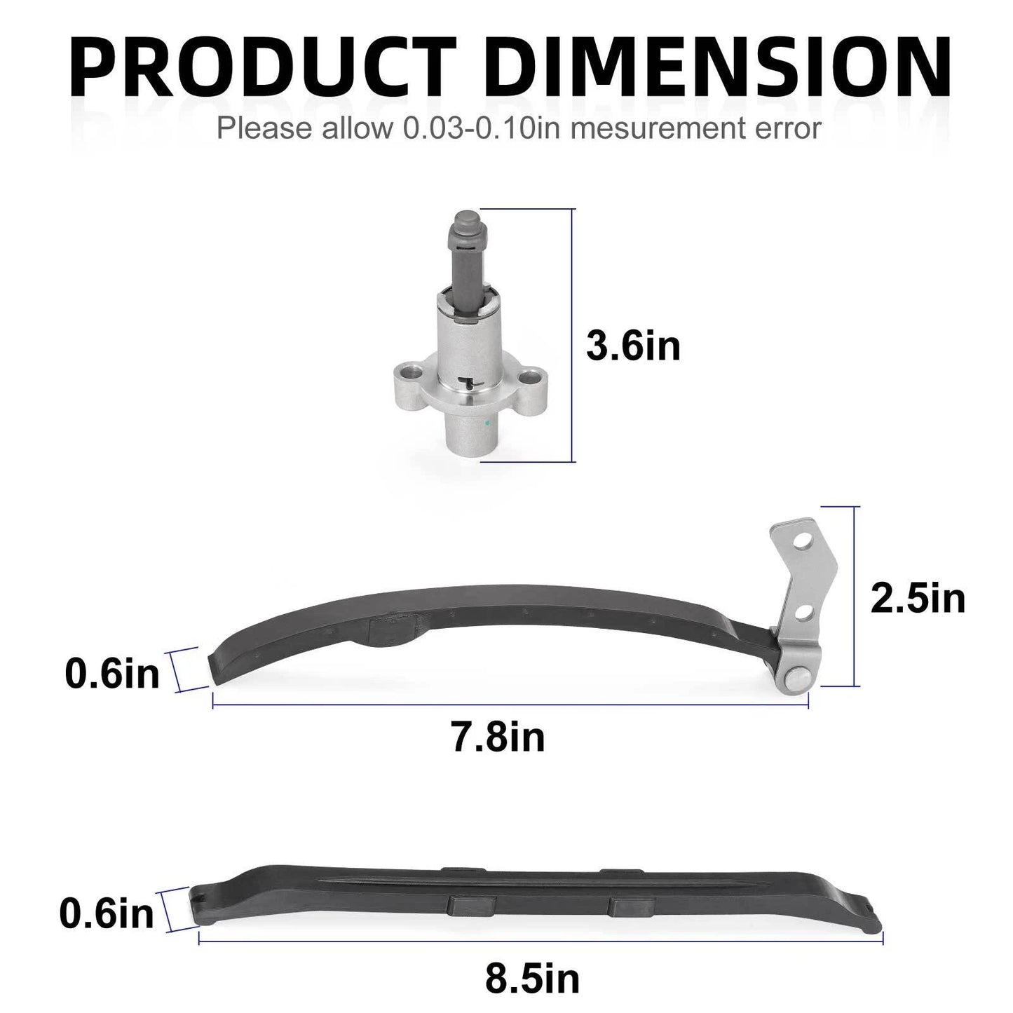 Cam Timing Chain Guide Tensioner for Yamaha Moto 4 YFM200 225 250 (1986–1991)