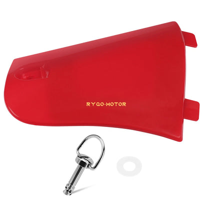 Red Utility Box Lid & Stud for Honda TRX650 Rincon (2003–2023)