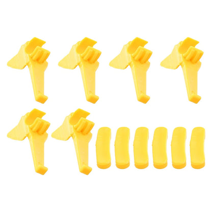 12x Car Tire Changer Nylon Mount Demount Duck Head Insert Tyre Rim Protector for Car
