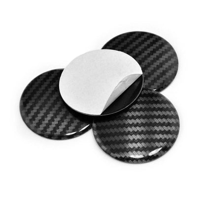 Aluminum Stripe Car Emblem/4x50mm/Hub Wheel Cap Sticker Paster